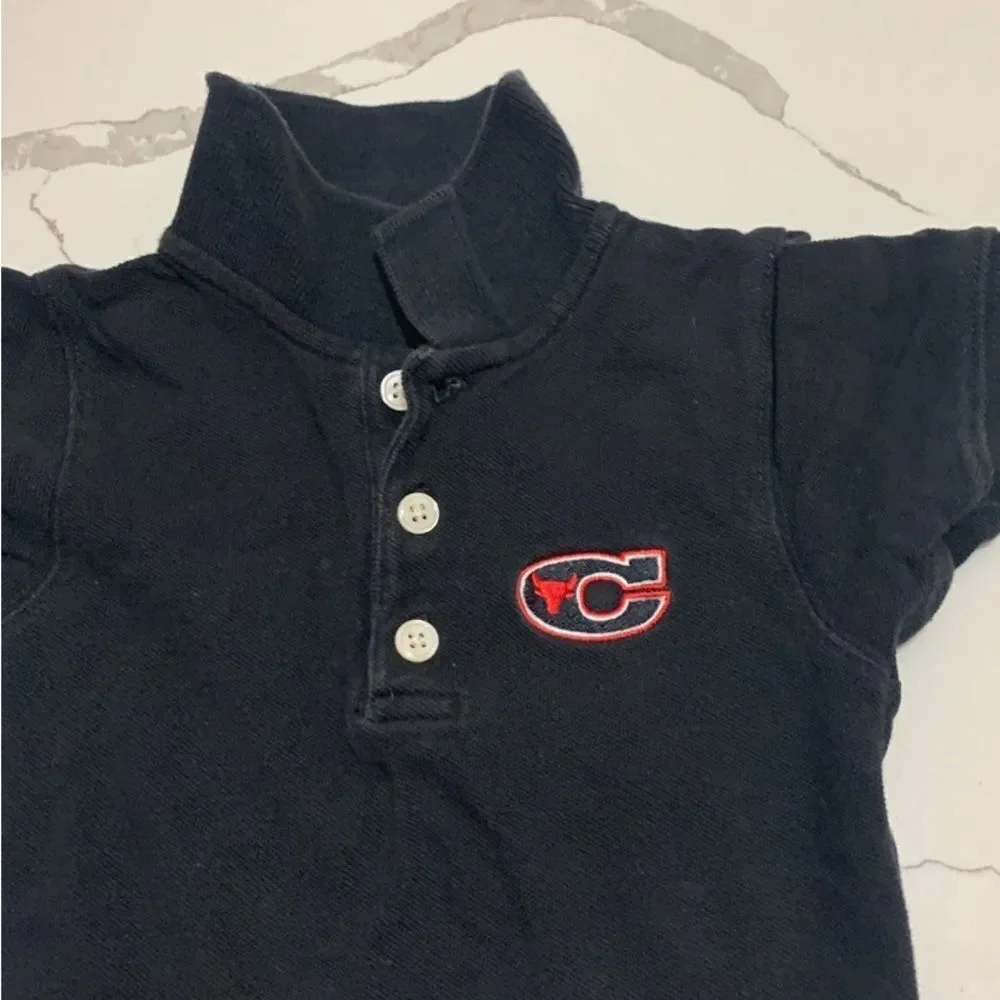 Gap | CHICAGO BULLS Baby Unisex Boys Black Infant Bodysuit One-piece 9-12 Months
